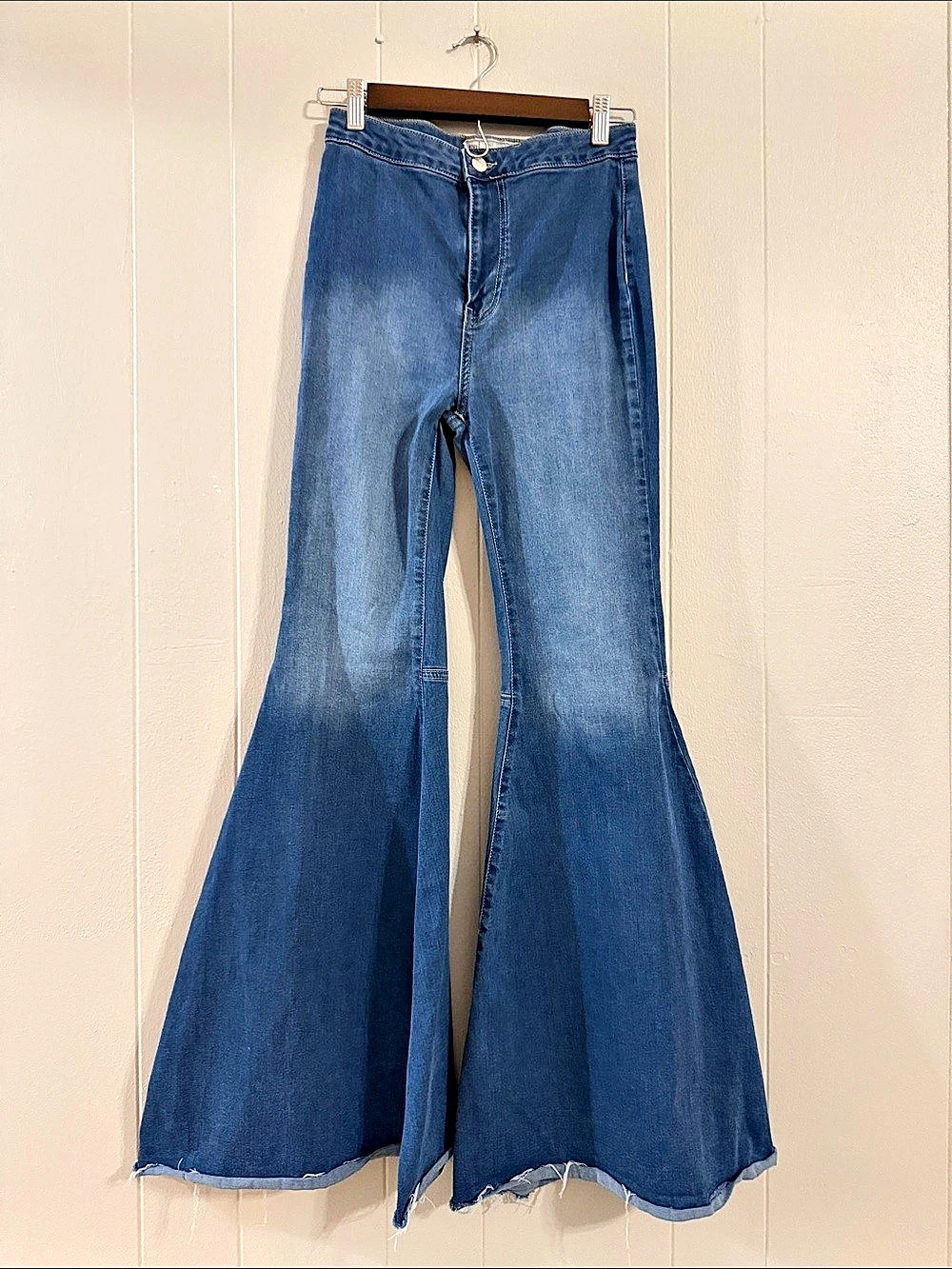 Free People We The Free Just Float On Flare Jeans Blue Waist 27R